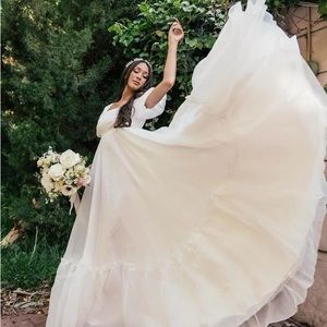 JessaKae Runaway Dress Wendy Dress White Wedding Dress